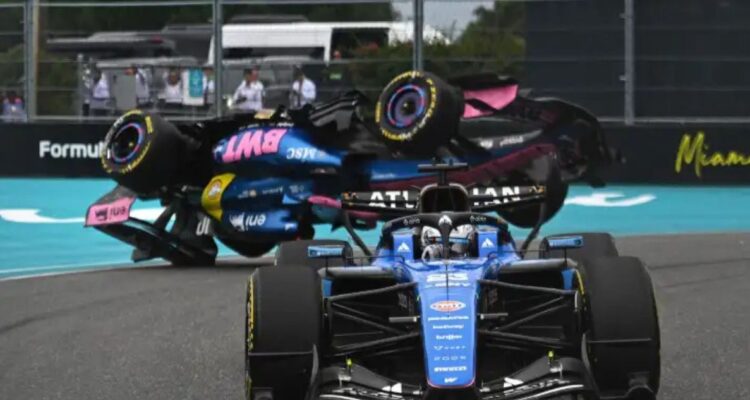 Accidente de Pierre Gasly: cuánto le cuesta a Alpine recuperar el coche accidentado