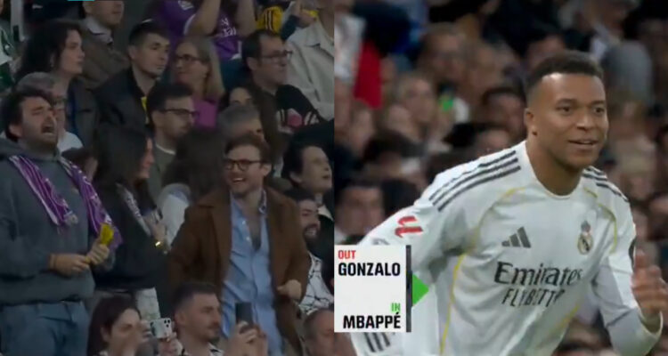 pifias a Mbappé en el Bernabéu