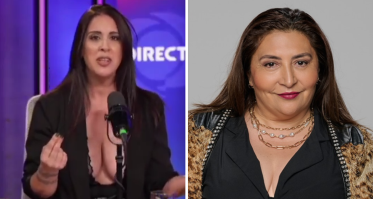Nadia Epstein, periodista argentina y Pincoya en Gran Hermano