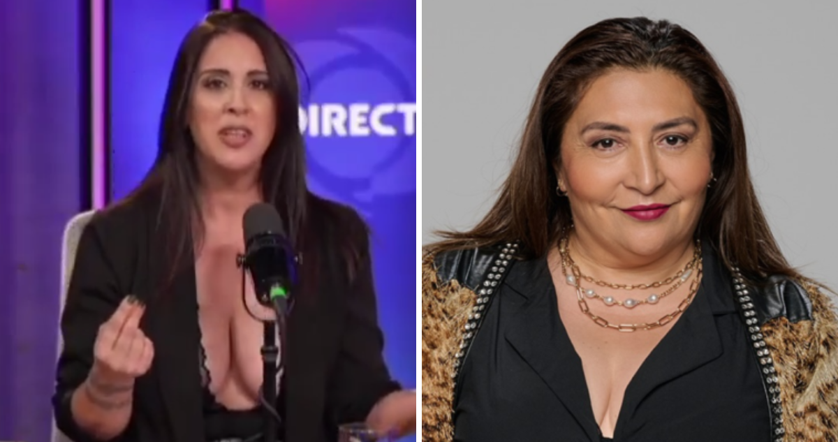 Nadia Epstein, periodista argentina y Pincoya en Gran Hermano
