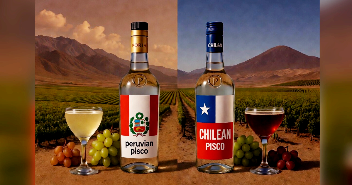 Las exportaciones del pisco chileno no pasan por su mejor momento y la pugna con Perú sigue latente