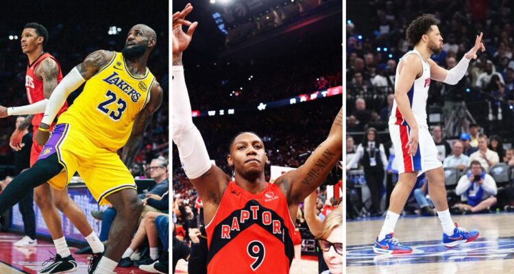 Lakers avanzaron y Raptors y Pistons forzaron juego 7 en Playoffs de NBA.
