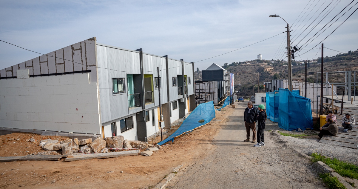 Demolición de viviendas en El Olivar