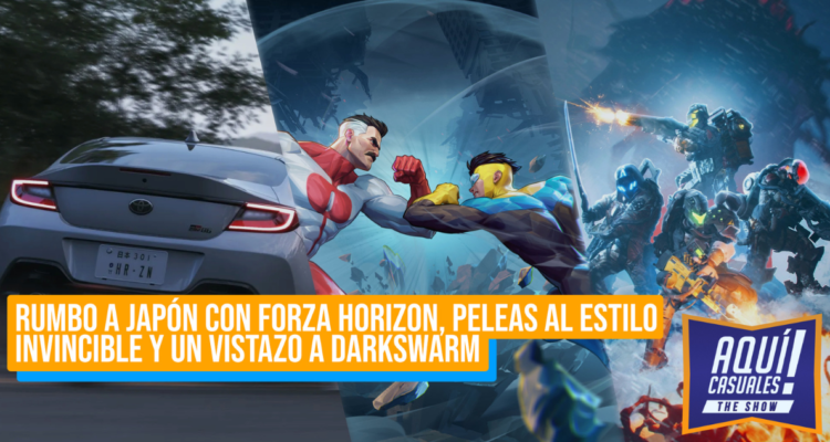 Rumbo a Japón con Forza Horizon, peleas al estilo Invincible y un vistazo a Darkswarm