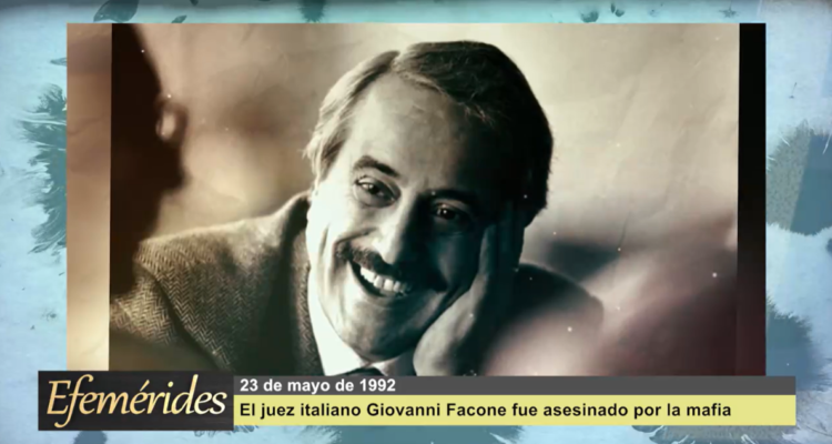 Efemérides 23 de mayo de 1992: murió el juez italiano Giovanni Falcone