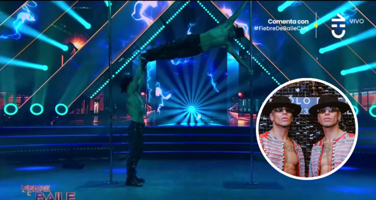 Raúl y Gabriel de los Power Peralta en Fiebre de Baile
