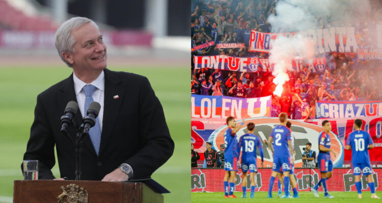Presidente Kast promete más estadios con guiño a La U