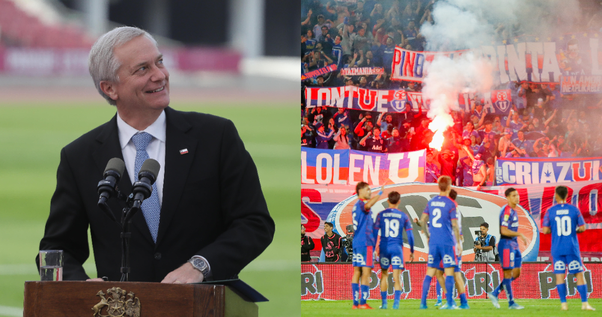 Presidente Kast promete más estadios con guiño a La U