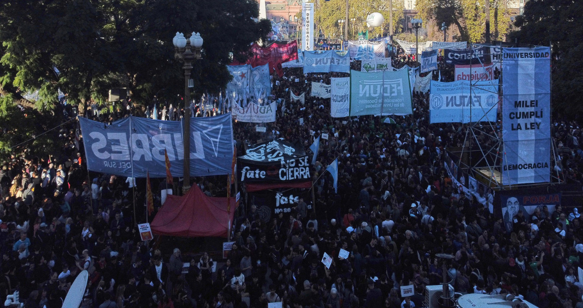 Protestas en Argentina
