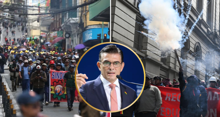 Protestas en Bolivia