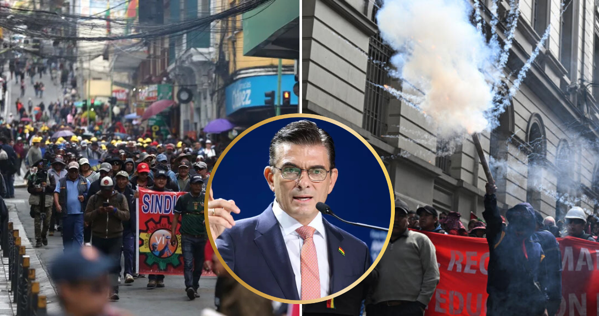 Protestas en Bolivia