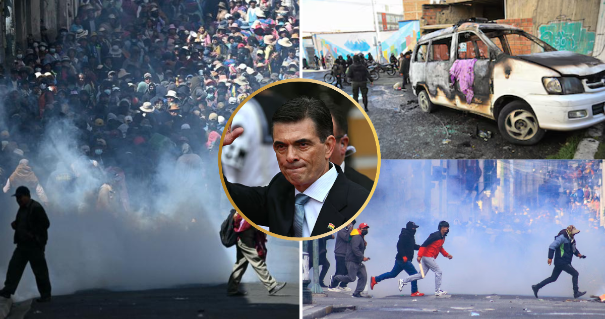Protestas y saqueos en La Paz