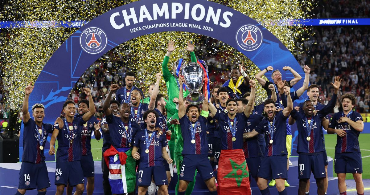 PSG retuvo el título de Champions League tras superar al Arsenal.