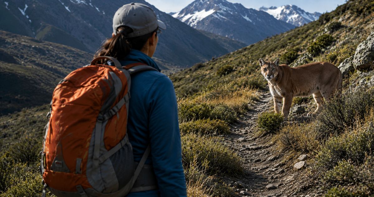 Lo que nunca debes hacer si te encuentras con un puma tras avistamientos en diferentes partes de Chile