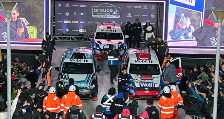 RallyMobil Arauco Largada protocolar