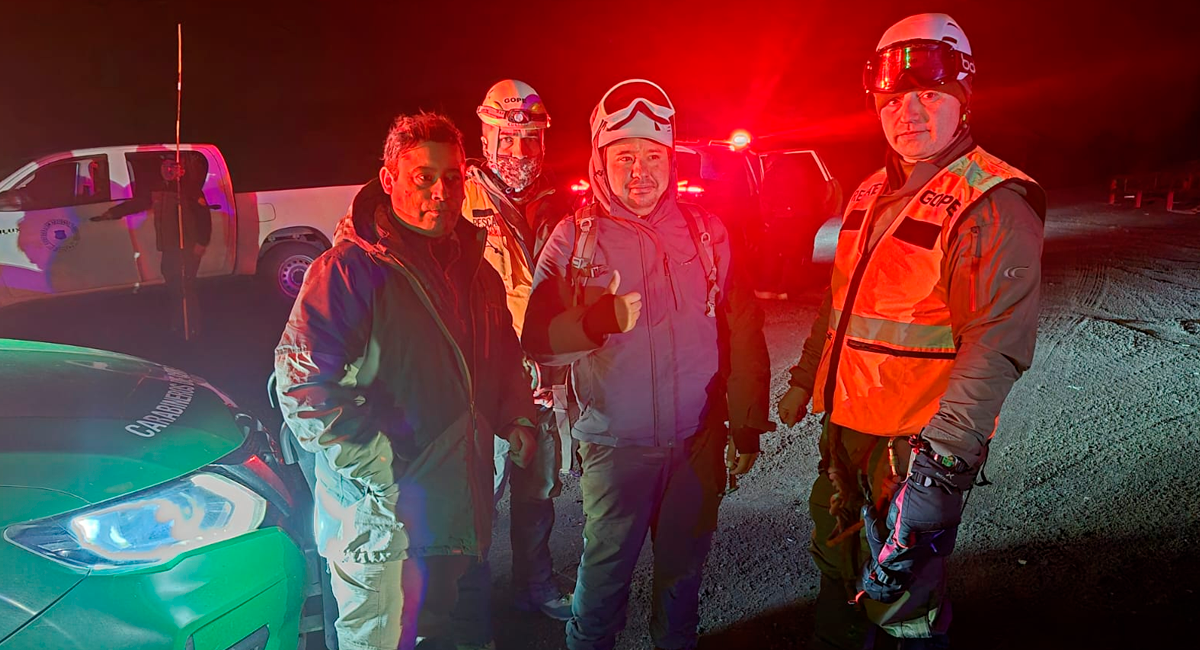 Rescate en Lonquimay | Cedida a RBB