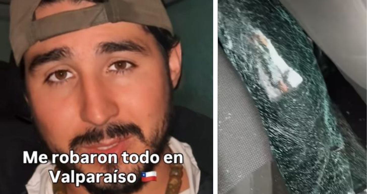 Desesperado llamado de influencer mexicano por millonario robo en Valparaíso: “Te llevaste mi vida”