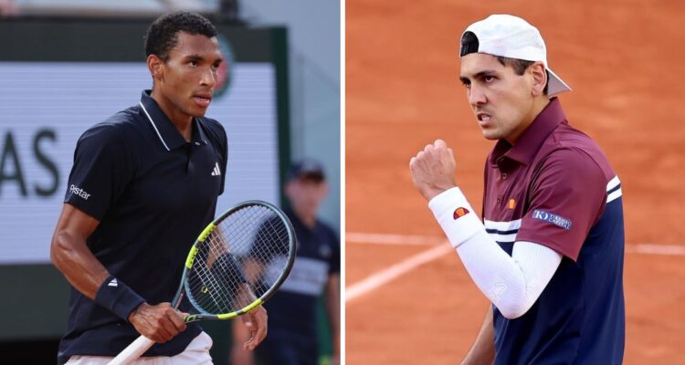 Auger-Aliassime será rival de Alejandro Tabilo en Roland Garros.