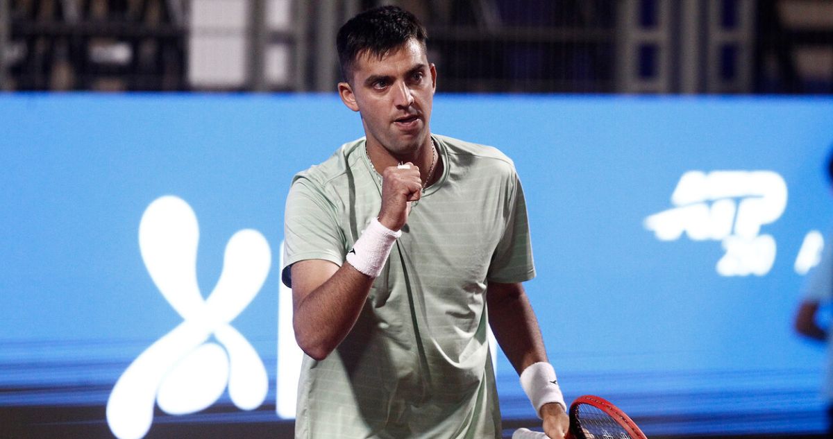 Tomás Barrios avanzó en la qualy a Roland Garros.