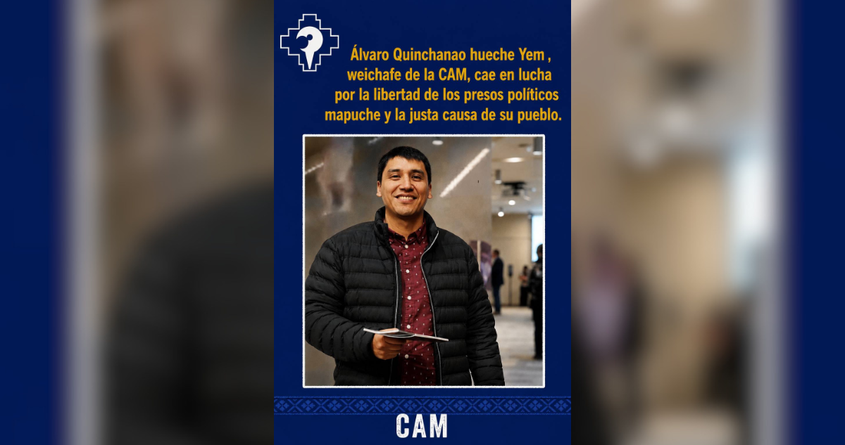 CAM reconoce como weichafe a psicólogo muerto arrollado en presunto intento de emboscada en Araucanía