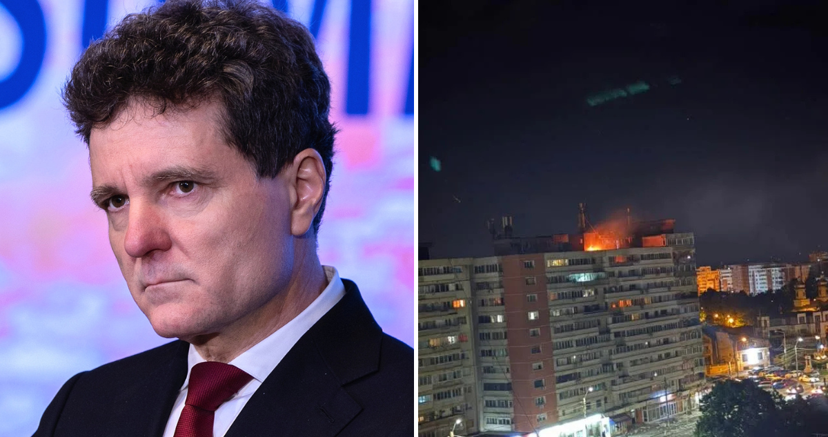 Ataque de dron de Rusia a edificio en Rumania