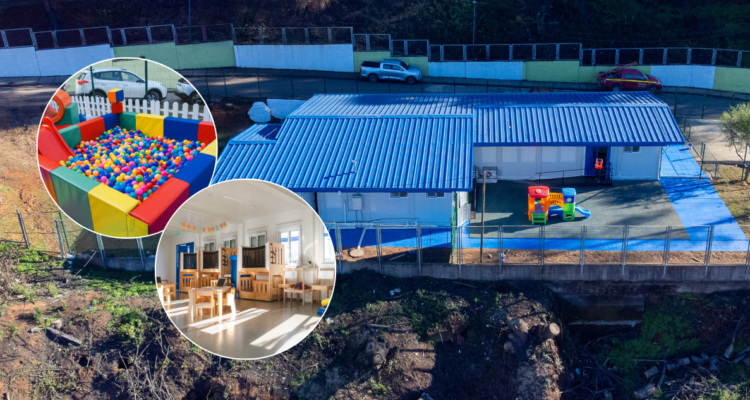 A sólo meses de los incendios: CMPC y Desafío Levantemos Chile inauguran nueva sala cuna en Lirquén