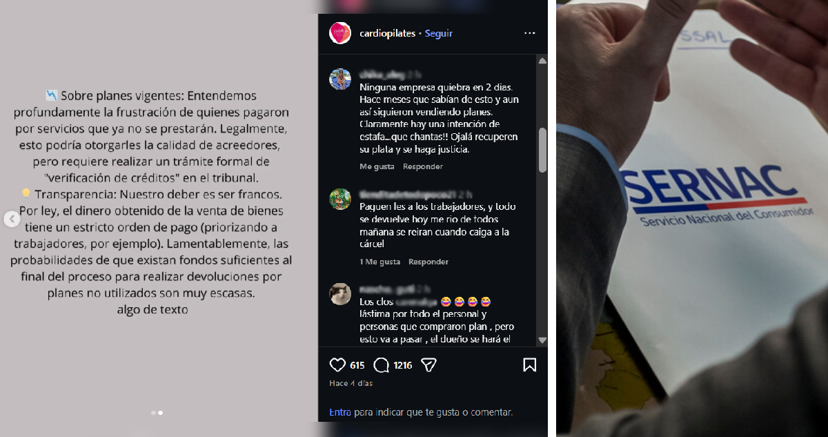 Sernac cita representante legal de gimnasio que vendió planes anuales de hasta $429 mil y luego quebró