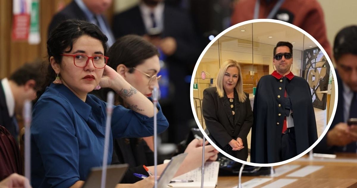 Serrano (PC) exige disculpas públicas de Olivares (PDG) tras polémica por capa alusiva a Pinochet