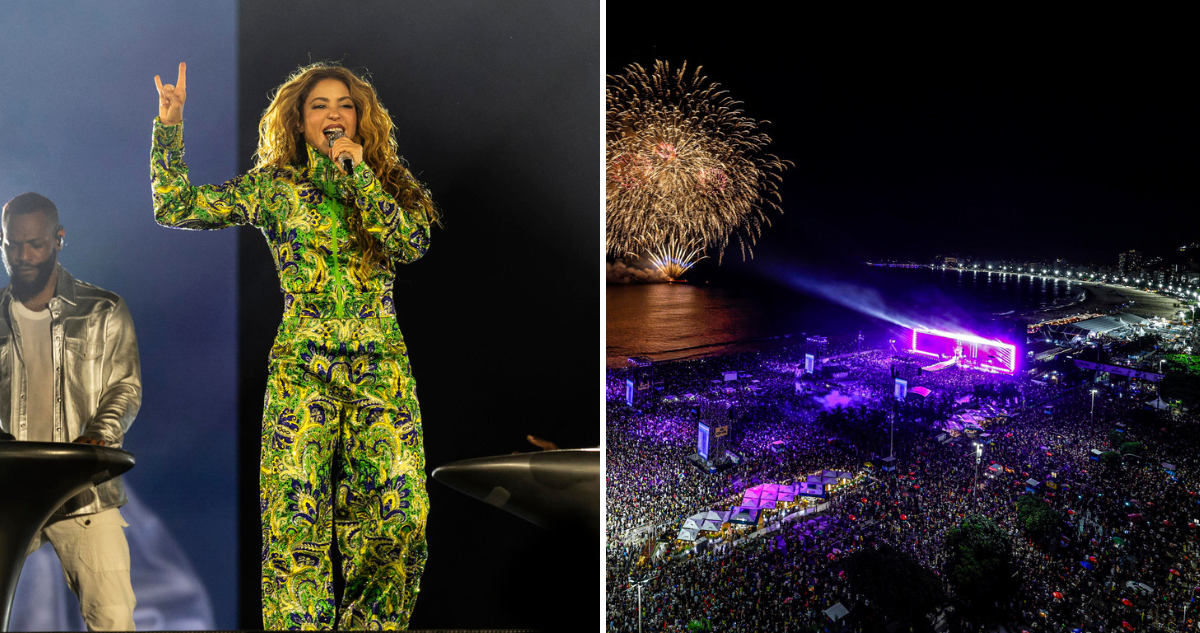 Shakira en Copacabana
