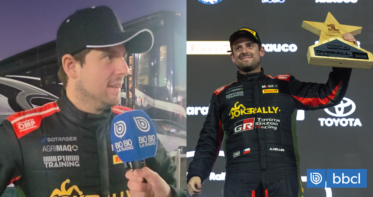 Con miras al WRC: Alberto Heller celebra triunfo en Arauco y adelanta otro Toyota en RallyMobil