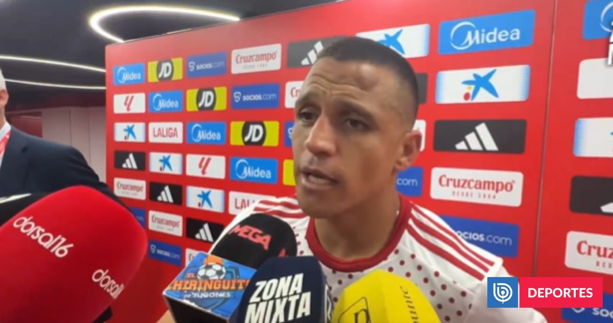 Alexis Sánchez acabó con ’chichón’ y destacó gol que ’rescata’ a Sevilla: "Le pegué con el corazón"