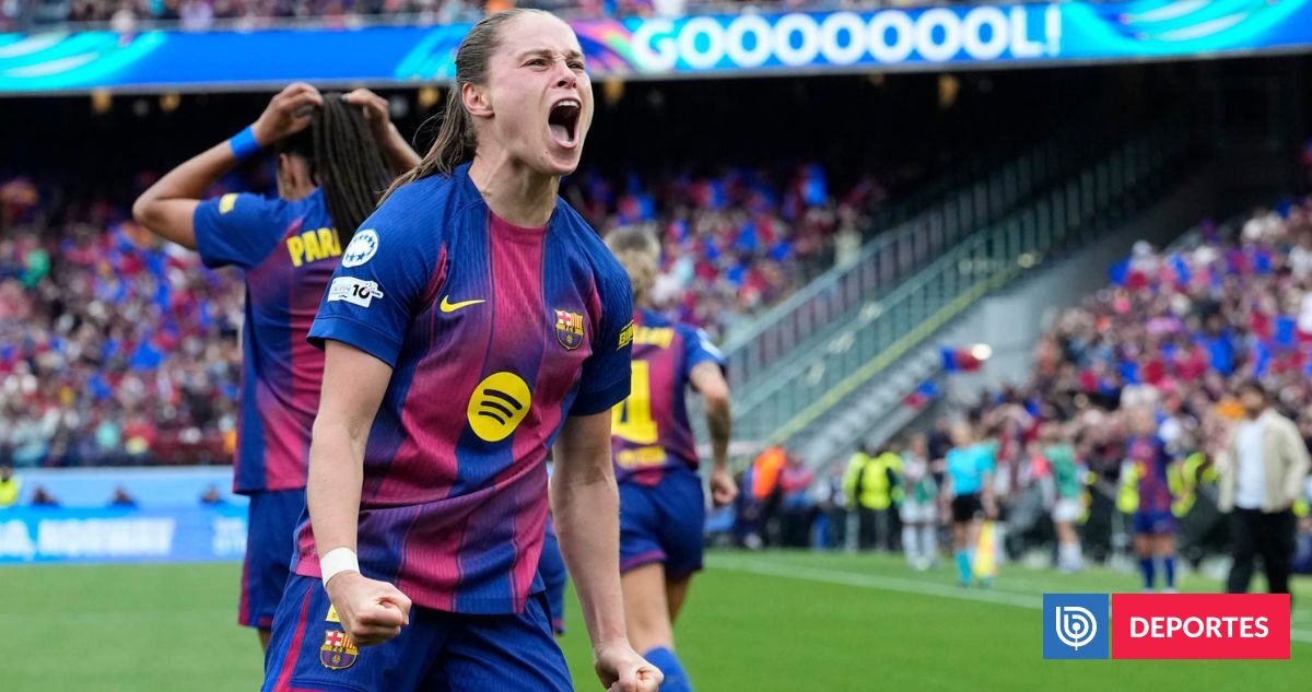 Lyonnes de Endler tiene rival: Barcelona goleó al Bayern y avanzó a final de Champions League Femenina