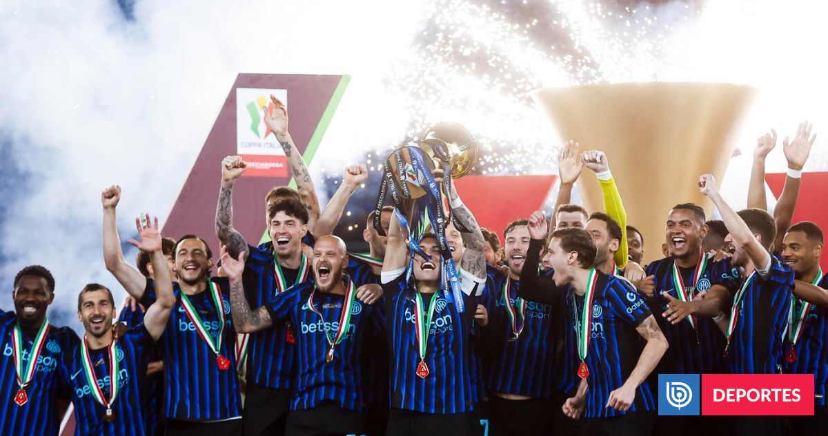 Inter de Milán doblegó a Lazio y se llevó la Copa Italia: Lautaro Martínez fue figura