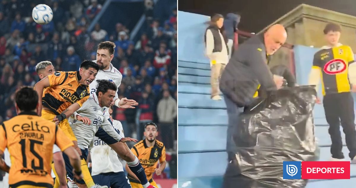 Hinchada de Coquimbo Unido se robó las miradas en Uruguay con aplaudido gesto: 