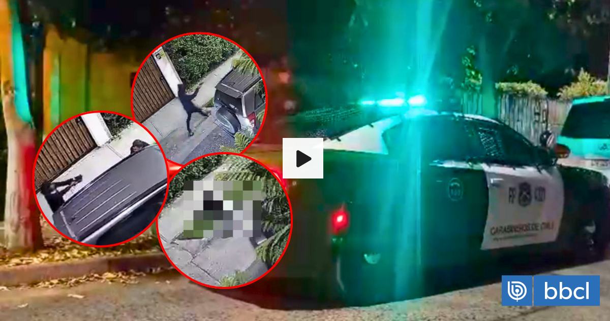 Hombre recibe disparo de arma tipo UZI al resistirse a violento portonazo en Providencia