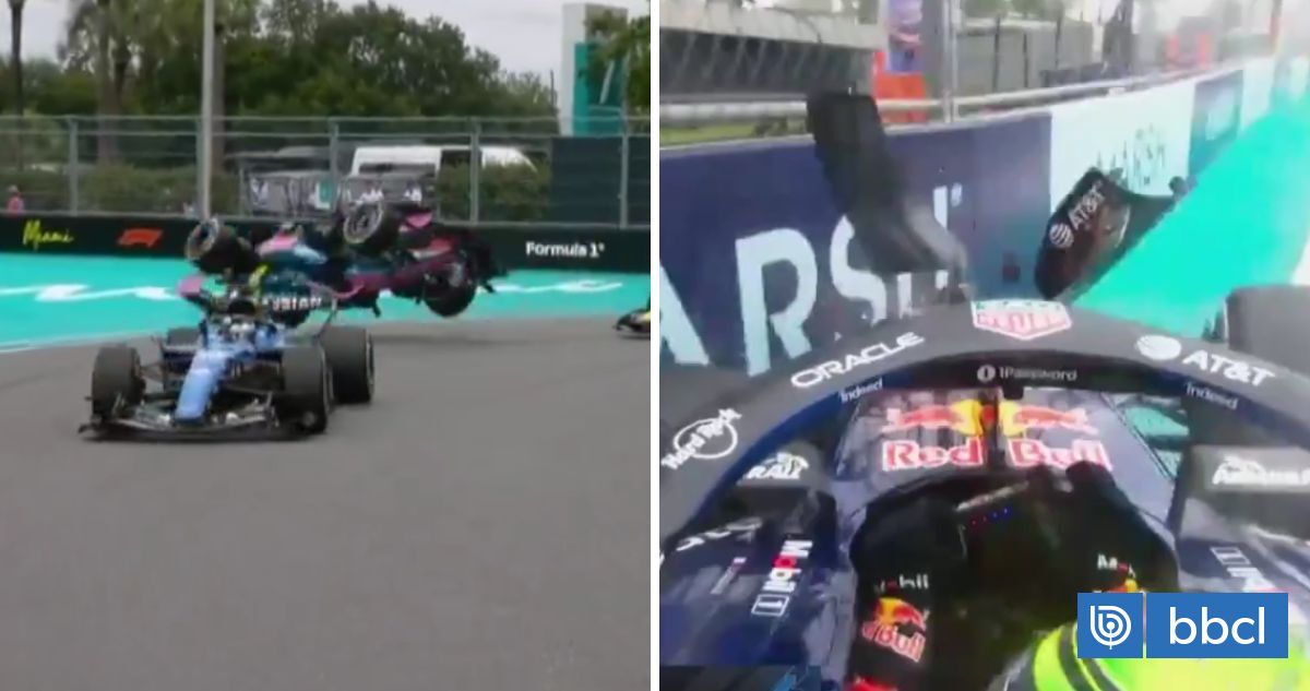 VIDEOS | Gasly volcó y Hadjar chocó solo: varios pilotos abandonaron en la misma vuelta del GP de Miami de F1