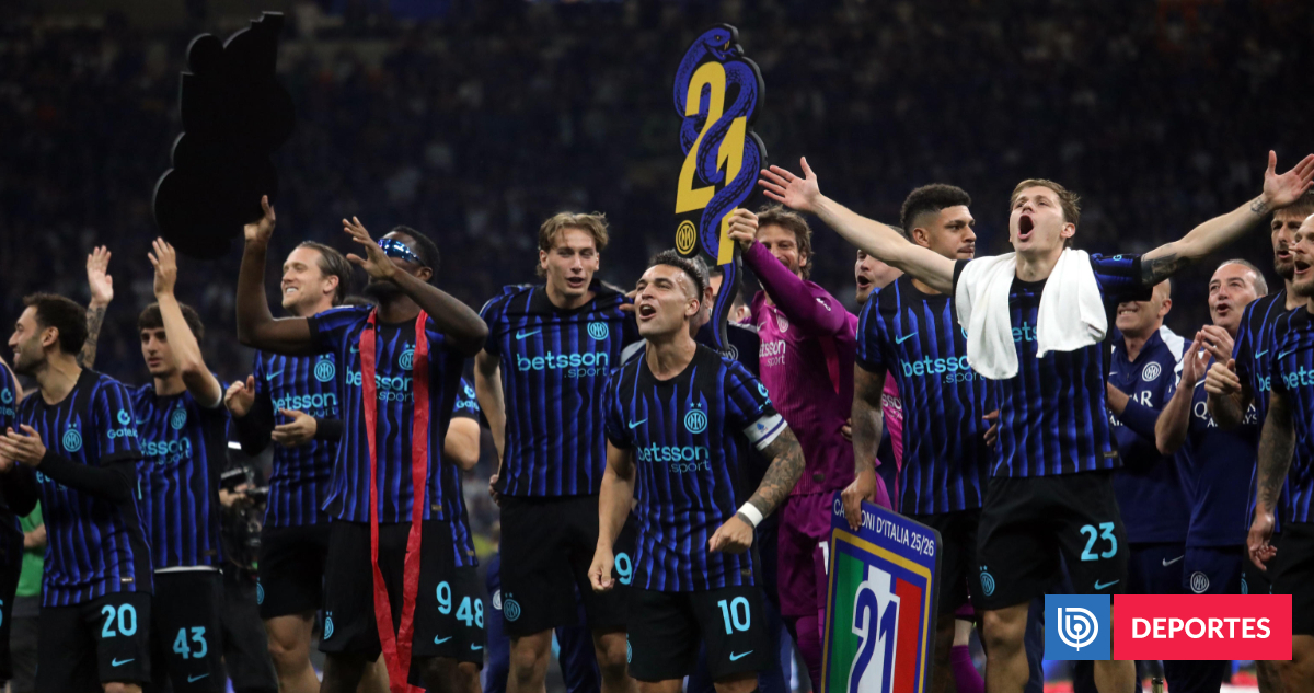 Ya son 21 ’scudettos’: Inter se impuso al Parma y gritó campeón en Serie A a falta de tres fechas