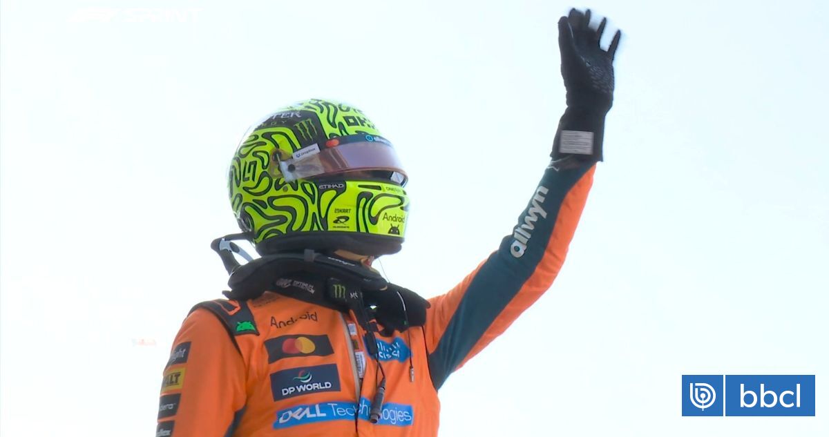 Apareció el campeón: Norris se queda con la ’pole’ de la Sprint del GP de Miami y Colapinto sorprende