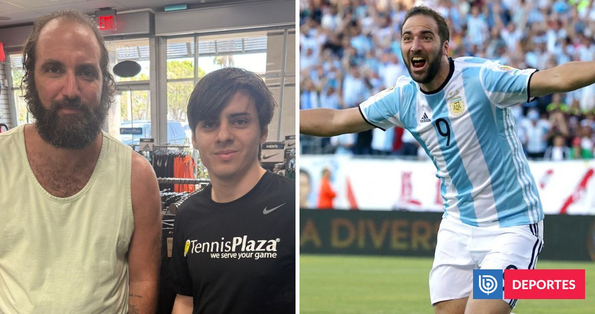 "No es IA": hincha se encontró con Gonzalo Higuaín y publicó impactante foto a tres años de su retiro