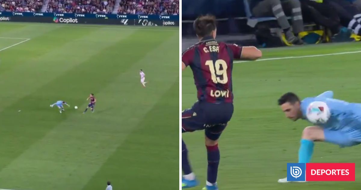 VIDEO | No tiene explicación: arquero fue expulsado por insólita ’atajada’ en mitad de cancha en LaLiga