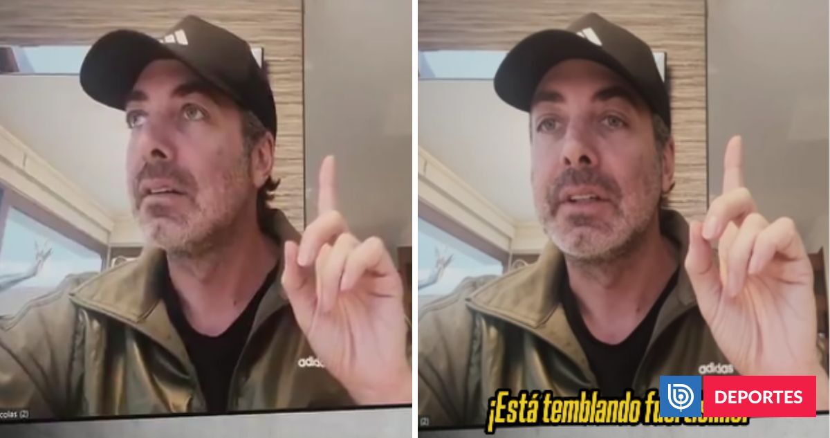 VIDEO | Nicolás Massú percibió sismo magnitud 6.0 en plena entrevista: reacción impactó a periodista argentino