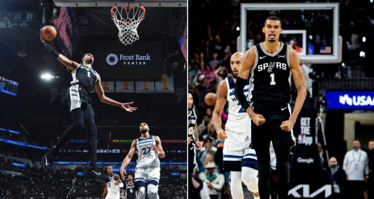 Un Wemby notable lleva a que Spurs se adelanten a Timberwolves en playoffs de la NBA