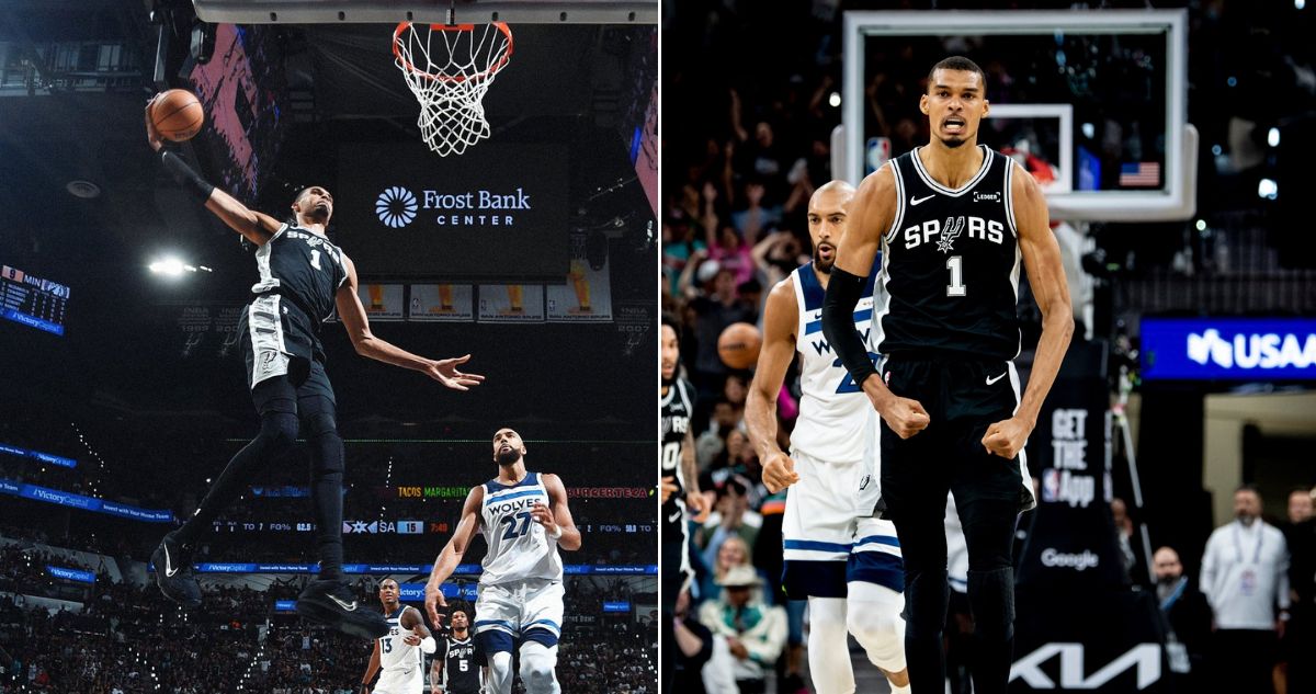 Un Wemby notable lleva a que Spurs se adelanten a Timberwolves en playoffs de la NBA