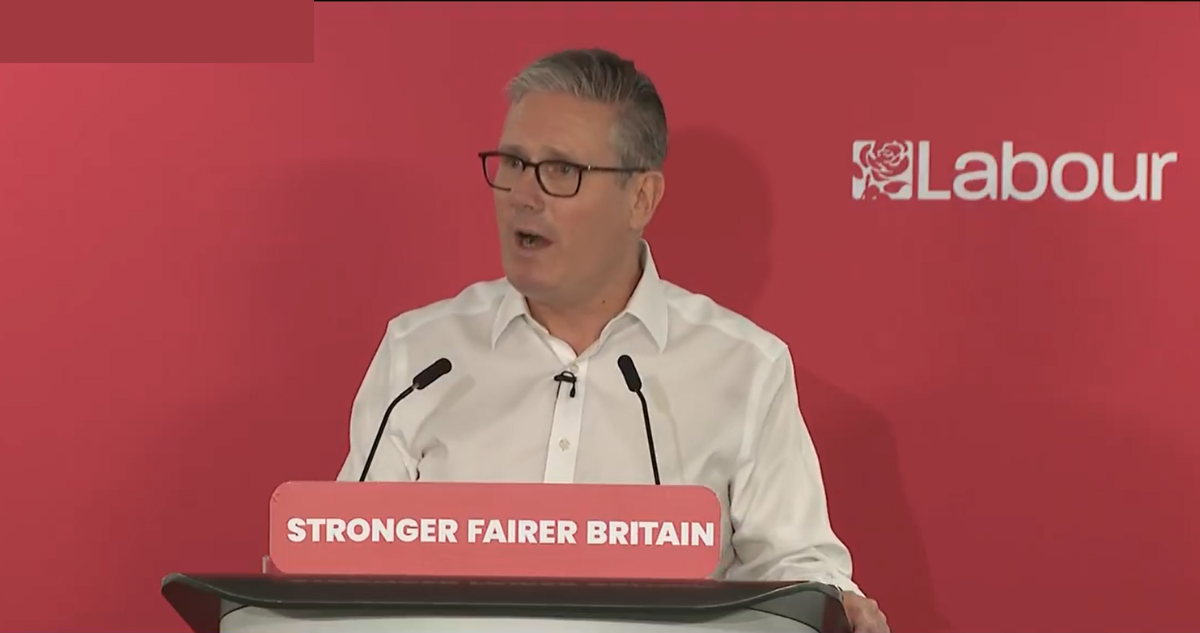 Starmer en Reino Unido
