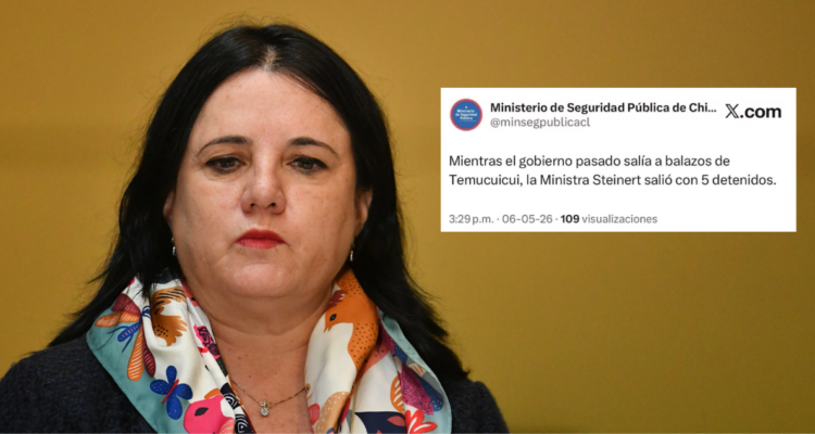 Steinert reconoce error en burlesca publicación de su ministerio por el operativo en Temucuicui