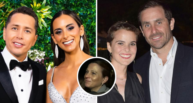 Fran Virgilio, Karol Lucero, Javiera Suárez, Cristián Arriagada y Cecilia Virgilio