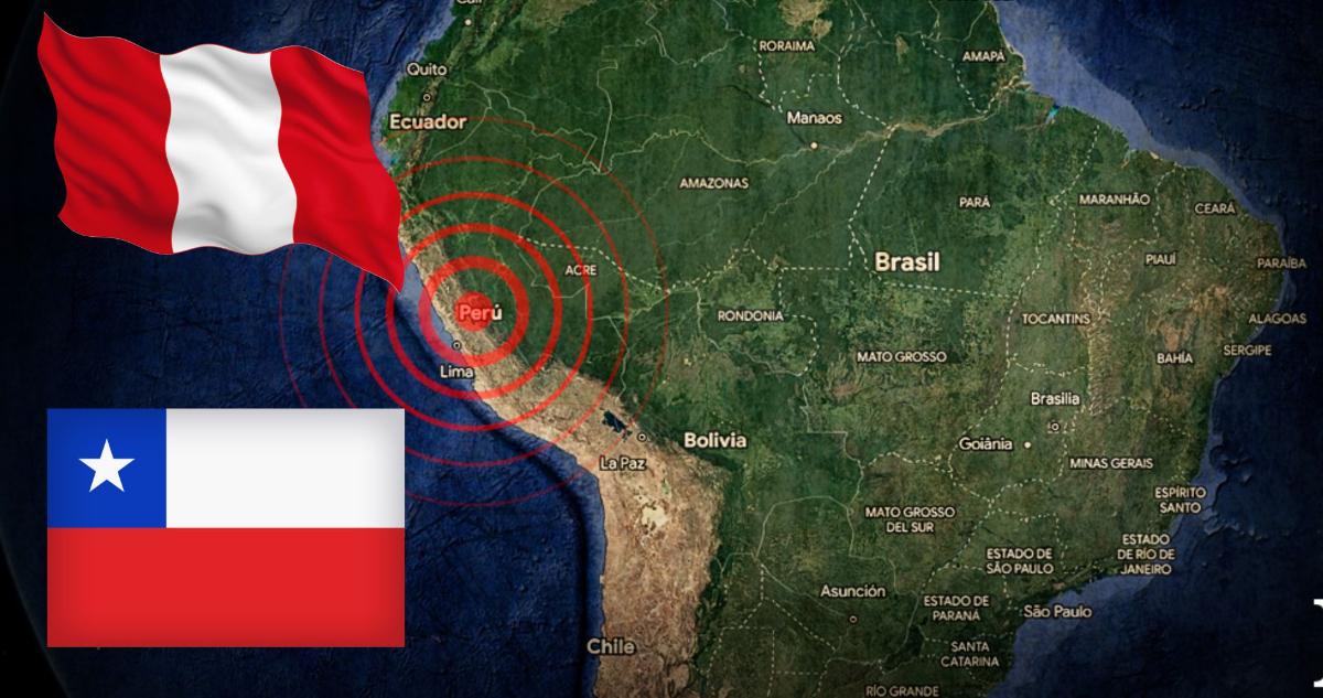 Sismos en Chile y Perú
