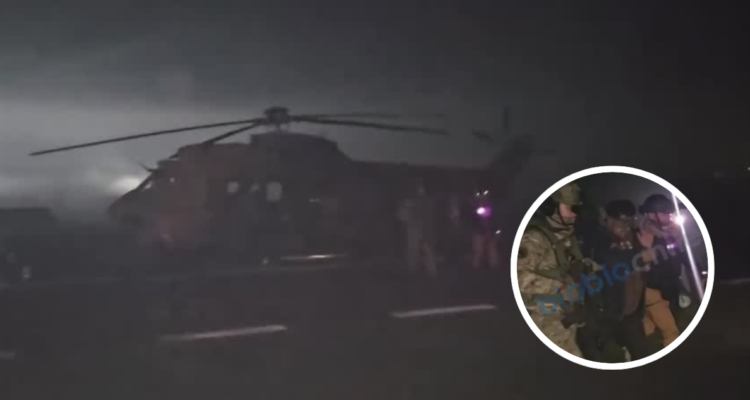 Detención de Jorge Huenchullán en Temucuicui.