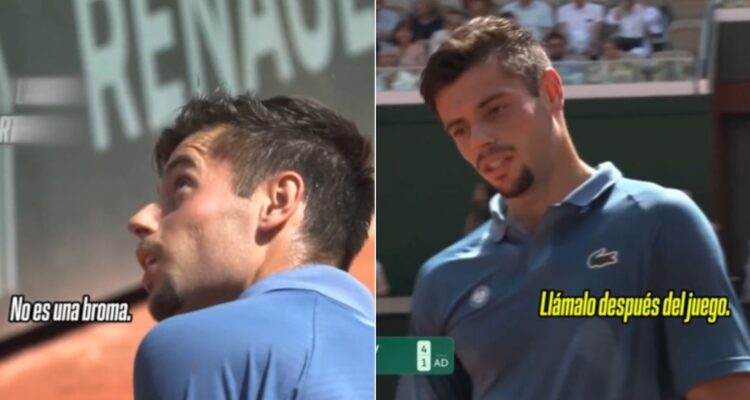 Tenista quiso ir al baño en pleno partido en Roland Garros y se le dijo que no podía