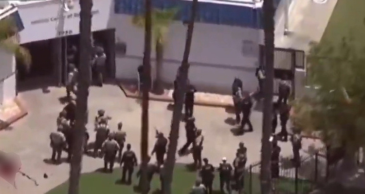 escena del tiroteo en san diego